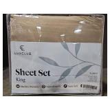 LuxClub 6-Piece King Sheet Set - Retail: $35