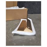 Malimali 10 Pack 5" Gold Drawer Pulls Finger Pulls for Cabinets Brushed Gold Kitchen Cabinet Pulls Dresser Closet Door Pull Modern Aluminum Cupboard Handles Hardware - Retail: $25"