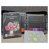 HongYan Professional Art Set with 120 Colored Pencils - Retail: $35