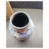 Vintage Blue and White Porcelain Flower Vase Home Decor