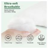 Pillow Core, Comfortable and Soft Square Polyester Pillowcase Filling (18 x 18 inches), Suitable for Living Room Sofa, Bedroom, Car, Office, etc. (2 Pack)