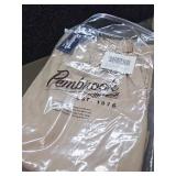 Pembrook Mens Elastic Waist Pants for Seniors with Zipper and Button - Relax Fit Elastic Waist Jeans for Men Size XXL