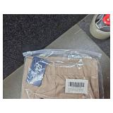 Pembrook Mens Elastic Waist Pants for Seniors with Zipper and Button - Relax Fit Elastic Waist Jeans for Men Size XXL