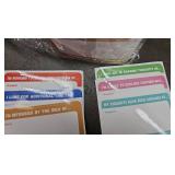 Gersoniel 360 Pcs Name Tags Sticker Connect Labels Ideal for Office Activities, Party Fun, Educational Card Games Group Games Team Building Easy Writing Learning Activities Adult Workshops , Multicolo