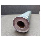 Decorative Teal and Gold Wallpaper Roll 18" wide
