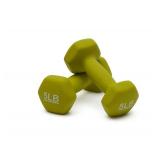 Neoprene Dumbbell Hand Weights for Exercise and Muscle Toning