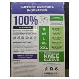 Professional Knee Sleeve with Side Stabilizers - 2 PackSize L - Retail: $29