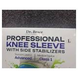 Professional Knee Sleeve with Side Stabilizers - 2 PackSize L - Retail: $29