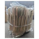 Bamboo Paddle Picks - 500 Count Pack