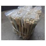 Bamboo Paddle Picks - 500 Count Pack
