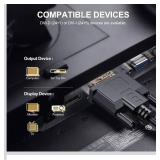 10 Feet DVI to DVI-D 24+1 Cable Male to Male Digital Video Monitor Cable for HDTV, Gaming, Monitor, Projector