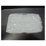 10PCS Double Compartment Condiment Container With Lids - Reusable Snack Pack Containers for Take-out Sauces