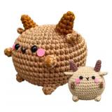 Y-times Crochet Kit for Beginners,DIY Sheep Crochet Kit,Learn to Crochet for Adults Kids,Cute Sheep Knitting Kit Supplies,Accessories Including Yarn Hook -with Step-by-Step Video Tutorials