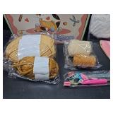 Y-times Crochet Kit for Beginners,DIY Sheep Crochet Kit,Learn to Crochet for Adults Kids,Cute Sheep Knitting Kit Supplies,Accessories Including Yarn Hook -with Step-by-Step Video Tutorials