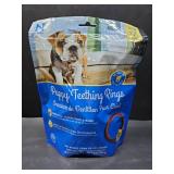 N-Bone Puppy Teething Ring  Dried Chews for Dogs  Chicken Flavor  6-count  7.2 oz BB April 21 2026