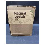 6 Pack Luffa Sponges Gentle Exfoliating Body Scrubber for Shower Natural Loofah Sponge Unveil Your Skin
