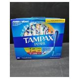 Tampax Pearl Tampon Multipack w/LeakGuard Braid  Super/Super Plus/Ultra Absorbency  45 Ct Unscented