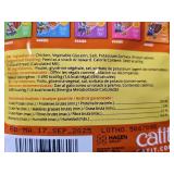 Lot of 3 Catit Nibbly Jerky Cat Treats, Chicken Recipe - Grain-Free Cat Treat White 1.06 Ounce BB 17 SEPT 2025