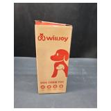 Willjoy Dog Chew Toys for Aggressive Chewers, Tough Dog Toys for Aggressive Chewers, Pine Wood and Nylon Indestructible Dog Toy, Bacon Flavor Large Dog Toys to Keep Them Busy