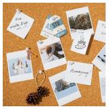 Lot of 4 120Pcs Clear Push Pins Tacks for Bulletin Board, Plastic Head, Steel Point, Thumb Tacks