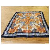 MONGGIL Satin Silky Sqaure Scarf Paisley Floral Bandanas Hair Head Neck Band Scarves for Women Lightweight 27inches