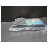 100 pcs Black Mylar Bags Holographic Resealable Foil Pouches for Food Storage and Necklace,Key Chain,False Eyelashes Packaging for Small Business(4.13x5.91Inch)