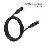 XLR Microphone Cable Male to Female Mic Cord 6ft Balanced XLR Cable for Speaker System, Microphone, Audio Interface, Mic Mixer and Recording Devices