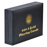 SW Donald Trump Playing Cards - Gold Plated Playing Cards Gold Plated Deck of Waterproof Poker Cards for Game for Table Games Good Gift for Friends, Men, Boyfriends (Gold&Silver w/Box)