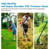 RO6G Replacement Husqvarna Weedeater Head T25 for 128LD Trimmer Head Replace Husqvarna Weedeater Parts 125L, 128L, 128CD, 128LDX, 128R, 223R,128LD, 223L, 122C, 966674001, 537338310