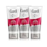 Curel Ultra Healing Intensive Fragrance-Free Lotion For Extra-Dry Skin, Ideal for Sensitive Skin, Cruelty Free, Paraben Free, Dermatologist Recommended, 6 Oz, Pack of 3
