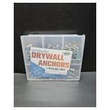 Zinc Heavy Duty Self-Drilling Drywall Anchor Kit - 50 Metal Anchors with 50 #8 x 1-1/4" Screws        Total 100 Pieces"