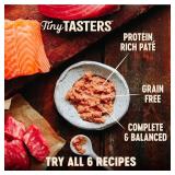 Wellness CORE Tiny Tasters Pate Adult Wet Cat Food, Natural, Protein-Rich, Grain Free, 1.75 Ounce Pouch, 12 Pack (Chicken) BB Feb 2025