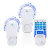 Indoor Fly Trap, Plug-in Bug Light Catcher with UV and Blue Light - Fruit Fly Traps for Indoors, Gnats, Mosquitoes, Flies, Moths,House Flies - Fly Traps Indoor for Home-400 Sq Ft of Protection
