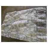 70x45 inch Tie Dyed Grey Small qThrow Rug for Entryway Non Slip, Mini Fluffy Grey Rugs for Bedroom, Plush Furry Cozy Front Entrance Indoor Floor Carpet Home Decor Aesthetic Nursery