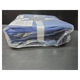 Dewall Maisons Navy Blue 6-Piece Plush Hand Towel Set - Luxurious Cotton Towel, 16" x 28" - Soft        Quick-Drying        Perfect for an Elegant Bathroom"