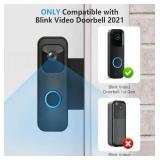 Anti-Theft Blink Doorbell Mount, No-Drill Mounting Bracket Only Compatible with Blink Doorbell Camera 1st Gen (Not for 2nd Gen), Accessories for Apartment Home Rentals (Blink Doorbell is NOT Included)