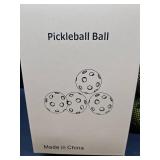Pickleball Balls, 40 Holes Outdoor Pickleballs, High Elasticity & Durable Pickle Balls for All Style Pickleball Paddles Yellow