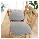 SWEMSTAR Chair Cushions - 15"*17" Kitchen Dining Chair Pads Foam Seat Cushion for Chairs Barstool Cushions Non Slip Seat Pad"