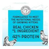 Blackwood Bounty Dry Cat Food, Kitten Formula, Chicken & Herring Recipe, 4.5 Pound Bag, High Protein, Grain Free. BB July 17,2025