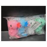 4PCS Stress Relief Axolotl Toy|Taba Squishy Squeeze Axolotl Party Favors Toy |Cute Malt Sugar Filled Sensory Fidget Toy | Filled Stretchy Salamander Animal Fun Squeeze Toy(4.7 x 3.9 Inch)