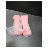 Amazon Basics Neoprene Dumbbell Hand Weights for Exercise and Muscle Toning 2LB
