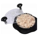 Chicken Shredder Tool Twist Meat Shredder Creative Easy Operation Spinning Minced Meat 10 Times Faster Than Hand Shredding Bottom Anti Slip Effortless Full star Vegeta Chicken