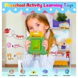 Talking Flash Cards for Toddlers 1 - 5 Years Old, Pocket Speech Therapy & Autism Sensory Toy with 336 Sight Words, Montessori Educational Learning Device