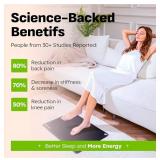 Puregrounding Grounding Mat 16" x 24" for Sleep        Pain Relief        Anti-Inflammation        Mood        Indoor Grounding        Conductive Carbon"