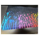 FengFaer Computer Large Mouse Pad for Desk, Desk Matt for Desktop, Large Desk Mat with Colorful Raindrops, Keyboard Mat with Non-Slip Base, Waterproof Computer Mats for Desk Office Gaming (Style B) 29