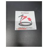 for Milwaukee M18 Batteries Jumper Cables with Adapter, 8AWG 5.58FT Auto Jump Starter Booster Cable for Milwaukee M18 18V Tools Accessories (Battery not Included)