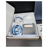 SHUNION Wireless Charging Station with Alarm Clock and Night Light,iPhone and Watch Charging Station,3 in 1 Wireless Charger for iPhone 16 15 14 13 12 11 X Pro Max & Apple Watch 30W GaN Charger - Blue