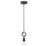 Nuvo Lighting-Paxton-One Light Mini Pendant-5 Inches Wide by 10.88 Inches High-Aged Bronze Finish