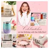 Sister Birthday Gifts from Sisters - Funny Unique Tumbler Gift Box Christmas Stocking Stuffers Xmas Holiday Gift for Soul Litter Big Ever Sister Sis Best Friend BFF from Brother