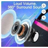 Karaoke Machine for Adults and Kids - Portable Bluetooth Speaker With Wireless Microphone, Toys for Boys/Girls 4-13